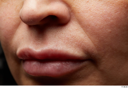 Face Mouth Nose Cheek Skin Woman Chubby Wrinkles Studio photo references